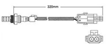 2 X PREMIUM 2 WIRE PRE CATALYTIC OXYGEN O2 SENSORS TO SUIT HOLDEN CALAIS VT VX VY ECOTEC L36 3.8L V6
