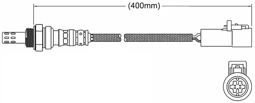 PREMIUM PRE CATALYTIC OXYGEN O2 SENSOR TO SUIT FORD FAIRMONT BA BF BARRA 182 190 E-GAS 4.0L I6
