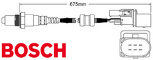 2 X BOSCH PRE CATALYTIC O2 SENSOR TO SUIT HOLDEN CREWMAN VZ ALLOYTEC LE0 3.6L V6 EURO 3 EMISSIONS ON