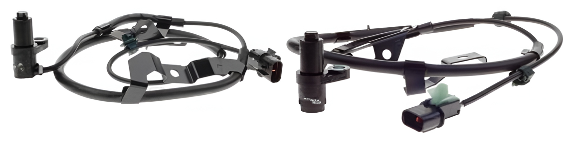PAIR OF PREMIUM FRONT ABS WHEEL SPEED SENSORS TO SUIT MITSUBISHI TRITON ML 6G74 3.5L V6 STD RIDE HEIGHT SUITS RWD