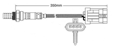 PAIR OF PREMIUM CATALYTIC OXYGEN O2 SENSORS TO SUIT HOLDEN ADVENTRA VY LS1 5.7L V8