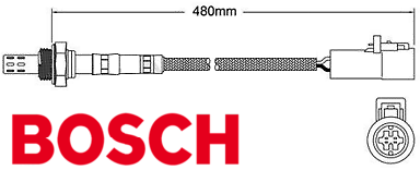 BOSCH PRE CATALYTIC OXYGEN O2 SENSOR TO SUIT FORD WINDSOR OHV 5.0L V8