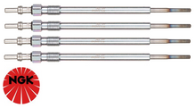 SET OF 4 NGK GLOW PLUGS TO SUIT JEEP COMPASS M6 MULTIJET.II TURBO DIESEL 2.0L I4