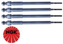 SET OF 4 NGK GLOW PLUGS TO SUIT MITSUBISHI 4M41T 4D56T TURBO DIESEL 2.5L 3.2L I4