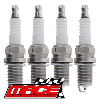 SET OF 4 MACE SPARK PLUGS TO SUIT MERCEDES BENZ C230K CL203 M271.948 SUPERCHARGED 1.8L I4