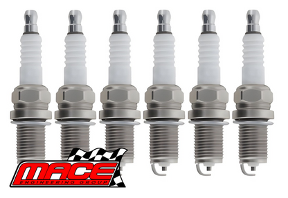 SET OF 6 MACE SPARK PLUGS TO SUIT LAND ROVER FREELANDER 2 L359 B6324S 3.2L I6