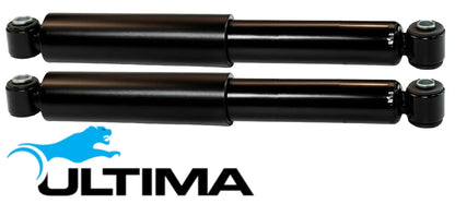PAIR OF ULTIMA REAR GAS SHOCK ABSORBERS TO SUIT HOLDEN Z14XEP Z16SE Z22SE 1.4L 1.6L 2.2L I4