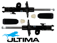 2 X ULTIMA FRONT GAS SHOCK ABSORBER TO SUIT TOYOTA COROLLA NZE141R ZRE153R 1NZ-FE 3ZR-FE 1.5L 2.0 I4