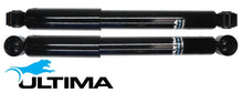 PAIR OF ULTIMA REAR GAS SHOCK ABSORBERS TO SUIT NISSAN ELGRAND E50 ZD30DDTI TURBO DIESEL 3.0L I4