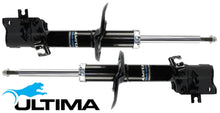 PAIR OF ULTIMA FRONT GAS SHOCK ABSORBERS TO SUIT NISSAN QASHQAI J10 MR20DE K9K 1.5L 2.0L I4
