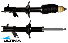 PAIR OF ULTIMA FRONT GAS SHOCK ABSORBERS FOR NISSAN PULSAR N15 CD20 2.0L I4 CHASSIS SN15 WITH ABS