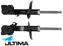 PAIR OF ULTIMA FRONT GAS SHOCK ABSORBERS TO SUIT NISSAN PULSAR B17 C12 MRA8DE MR16DDT 1.6L 1.8L I4