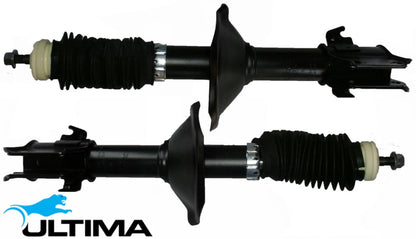 PAIR OF ULTIMA FRONT GAS SHOCK ABSORBERS TO SUIT SUBARU EJ201 EJ202 EJ204 EJ206 2.0L F4
