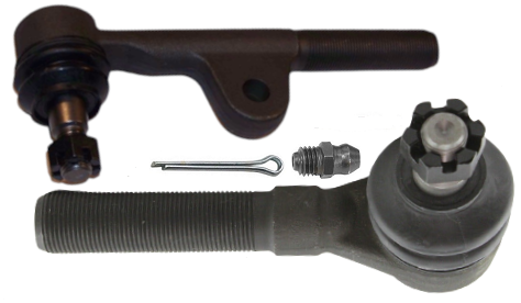 PAIR OF FRONT OUTER TIE ROD ENDS TO SUIT TOYOTA LANDCRUISER PZJ70R PZJ73R 1PZ DIESEL 3.5L I5