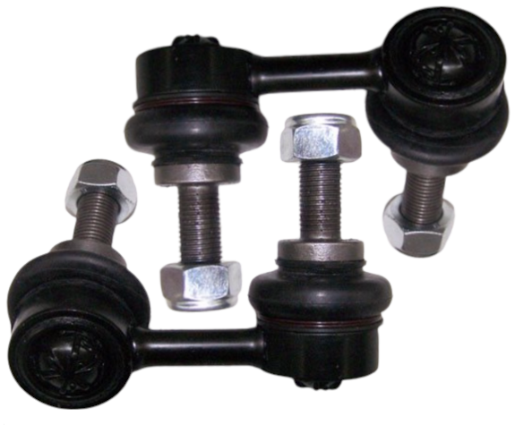 PAIR OF FRONT SWAY BAR LINKS TO SUIT NISSAN PATHFINDER R51 VQ40DE V9X TURBO DIESEL 3.0L 4.0L V6
