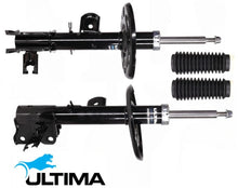 PAIR OF ULTIMA FRONT GAS SHOCK ABSORBERS TO SUIT NISSAN PATHFINDER R52 VQ35DD 3.5L V6 FWD ONLY
