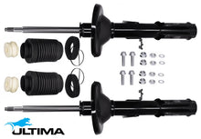 PAIR OF ULTIMA FRONT GAS SHOCK ABSORBERS TO SUIT HOLDEN CALAIS VR VS C26NE 2600 2.6 I6