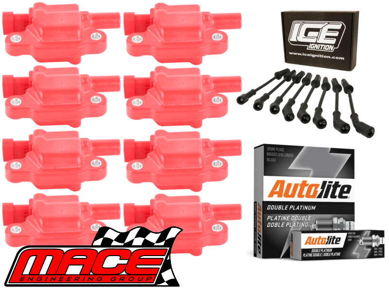 MACE HIGH VOLTAGE IGNITION SERVICE KIT TO SUIT HOLDEN COMMODORE VF L77 6.0L V8 W/O AFM