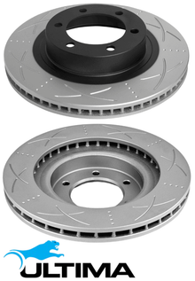 ULTIMA FRONT DISC BRAKE ROTOR SET TO SUIT TOYOTA 1GR-FE 4.0L V6