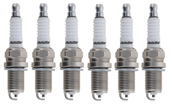 6 X AUTOLITE SPARK PLUG TO SUIT BMW M50B20 M52B25 M50B25 M20B25 M52B28 2.0L 2.5L 2.8L I6