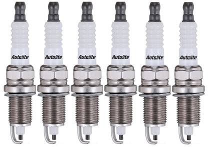 SET OF 6 AUTOLITE SPARK PLUGS TO SUIT SUZUKI GRAND VITARA SQ625 H25A 2.5L V6 FROM 05/2000