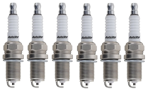 SET OF 6 AUTOLITE SPARK PLUGS TO SUIT SUZUKI GRAND VITARA SQ625 H25A 2.5L V6 FROM 05/2000