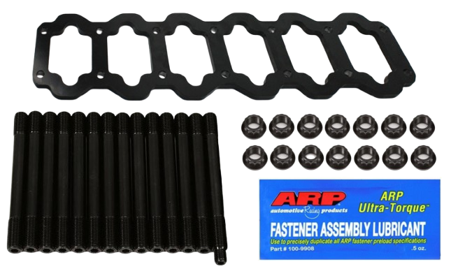 STEEL MAIN GIRDLE WITH ARP MAIN STUD KIT TO SUIT FORD FALCON BA BF BARRA E-GAS ECOLPI 4.0L I6