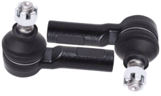 PAIR OF OUTER TIE ROD ENDS TO SUIT TOYOTA FORTUNER GUN156R 1GD-FTV TURBO DIESEL 2.8L I4