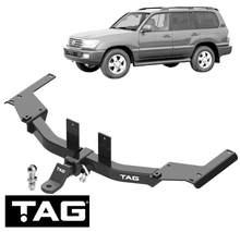 TAG HEAVY DUTY TOW BAR TO SUIT TOYOTA LANDCRUISER HZJ105R 1H-Z DIESEL 4.2 I6 TILL 10/2007 WAGON ONLY