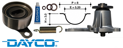 DAYCO TIMING BELT KIT TO SUIT TOYOTA COROLLA AE101R 4A-FE 1.6L I4
