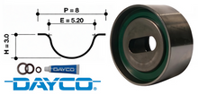 DAYCO TIMING BELT KIT TO SUIT FORD LASER KE KF KH BP B6 1.6L 1.8L I4
