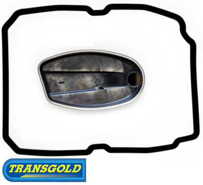 TRANSGOLD AUTOMATIC TRANSMISSION FILTER KIT TO SUIT JEEP GRAND CHEROKEE WG WJ ENF TURBO DIESEL 2.7L I5 SUITS 5 SPEED 722.6 TRANSMISSION