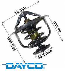 DAYCO 82 DEGREE THERMOSTAT TO SUIT TOYOTA LANDCRUISER FZJ75R FZJ78R FZJ79R FZJ80R FZJ105R 1FZ-FE 4.5L I6