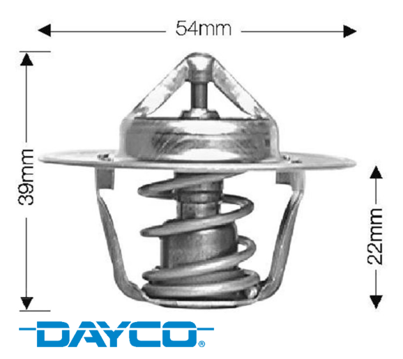 DAYCO 91 DEGREE THERMOSTAT TO SUIT FORD LTD AU BA BF BARRA 220 230 WINDSOR OHV MPFI 5.0L 5.4L V8