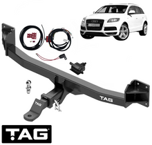 TAG HEAVY DUTY TOW BAR & UNIVERSAL WIRING KIT TO SUIT AUDI Q7 4L 4LB CCGA TWIN TURBO DIESEL 6.0L V12
