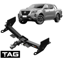 TAG EXTREME RECOVERY (XR) TOW BAR TO SUIT NISSAN NAVARA NP300 D23 YS23DDTT 2.3L I4 FACELIFT MODELS