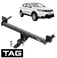TAG HEAVY DUTY TOW BAR TO SUIT NISSAN QASHQAI J11 MR20DE R9M TURBO DIESEL 1.6L 2.0L I4