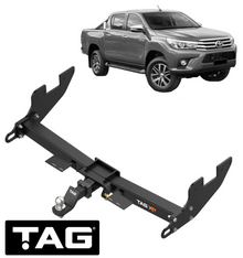 EXTREME RECOVERY (XR) TOW BAR FOR TOYOTA HILUX KUN112R 2KD-FTV 2.5L I4 10/2015 TO 04/2020 STYLESIDE