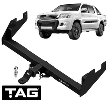 TAG HEAVY DUTY TOW BAR FOR TOYOTA HILUX WORKMATE TGN111R TGN121R TGN136R 2TR-FE 2.7L I4