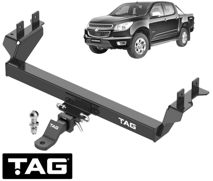 TAG HEAVY DUTY TOW BAR TO SUIT HOLDEN RODEO RA C24SE Y24SE 4JH1-TC 4JJ1-TC 2.4L 3.0L I4