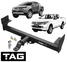TAG HEAVY DUTY TOW BAR TO SUIT MITSUBISHI TRITON ML MN 4G64 2.4L I4 UTE ONLY