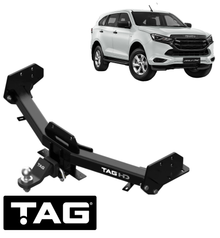 TAG HEAVY DUTY 3-PIECE TOW BAR TO SUIT ISUZU MU-X TFS TFR RJ 4JJ3-TCX TURBO DIESEL 3.0L I4