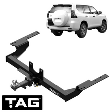 TAG HEAVY DUTY 1-PIECE DESIGN TOW BAR TO SUIT TOYOTA PRADO KDJ150R KDJ155R 1KD-FTV 3.0L I4