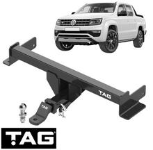 HEAVY DUTY TOW BAR FOR VOLKSWAGEN AMAROK 2HA 2HB 2H S1B S6B S7A S7B CDBA CDCA 2.0 I4 W/O REAR STEP