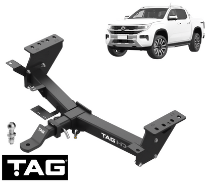 TAG HEAVY DUTY TOW BAR TO SUIT VOLKSWAGEN AMAROK NF DXVA DXKB DXKA 2.0L 2.3L I4 STYLESIDE ONLY