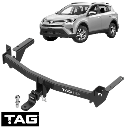 TAG HEAVY DUTY TOW BAR TO SUIT TOYOTA RAV4 ASA44R ZSA42R 2AR-FE 3ZR-FE 2.0L 2.5L I4