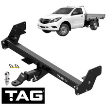 TAG HEAVY DUTY TOW BAR TO SUIT MAZDA BT-50 UP UR P4AT TURBO DIESEL 2.2L I4 FROM 09/2011 4WD & RWD