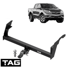 TAG HEAVY DUTY TOW BAR TO SUIT MAZDA BT-50 B22 B32 UP UR P4AT TURBO DIESEL 2.2 I4 4WD & RWD UTE ONLY