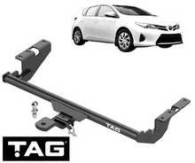 TAG STANDARD DUTY TOW BAR TO SUIT TOYOTA COROLLA ZRE182R 2ZR-FE 1.8L I4 HATCHBACK ONLY