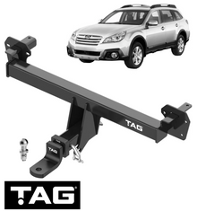TAG HEAVY DUTY TOW BAR TO SUIT SUBARU OUTBACK BR EJ253 FB25 EE20Z TURBO DIESEL 2.0L 2.5L F4